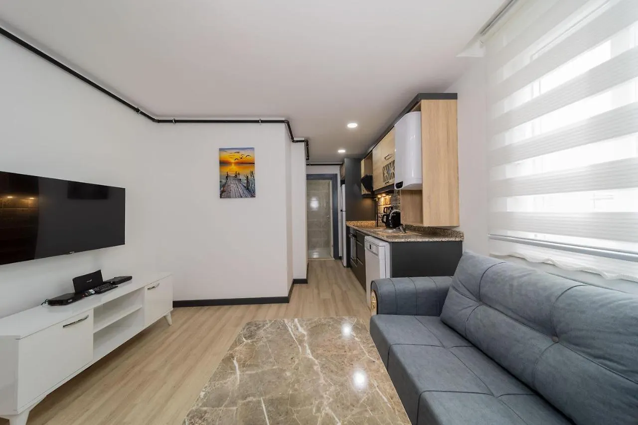 Apartmán Charming Flat Near Beach In Muratpasa Antalya