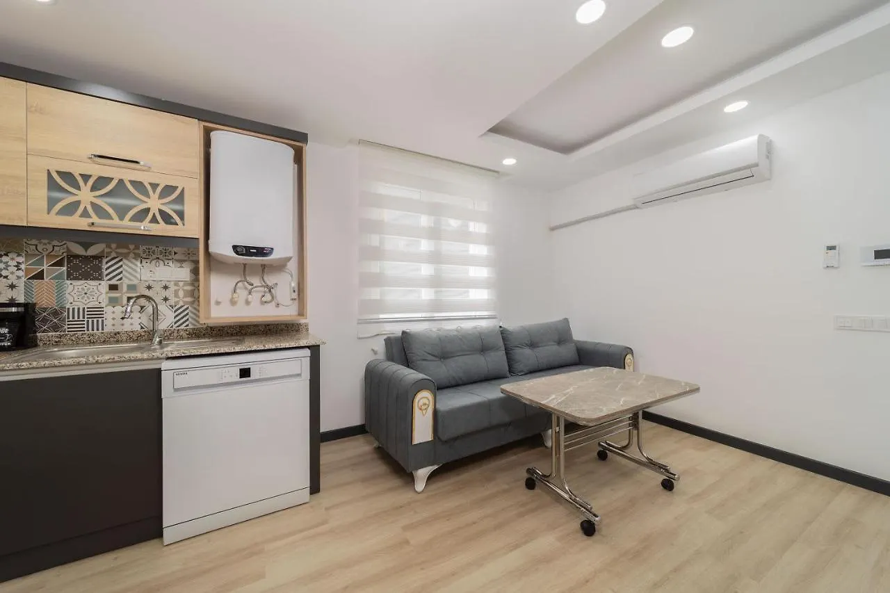 Apartmán Charming Flat Near Beach In Muratpasa Antalya